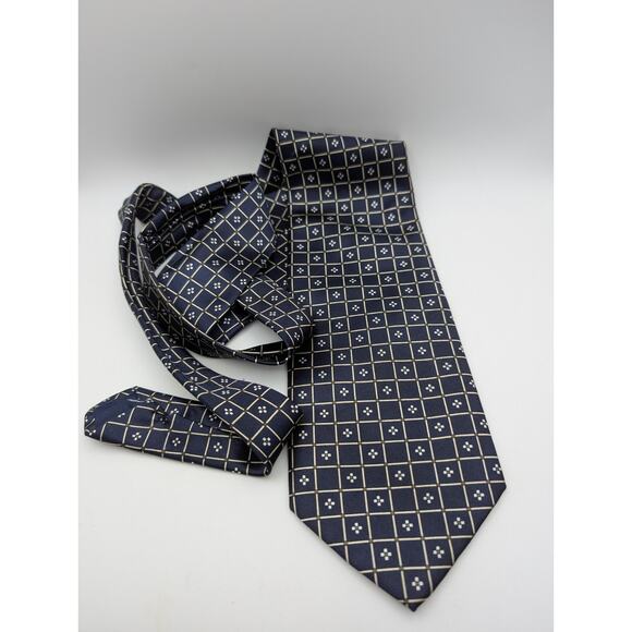 Yves Saint Laurent YSL Elaborate Works Sets Handmade Silk Tie 57" - Picture 2 of 4